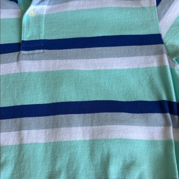 The Children’s Place Polo Shirt Striped Blue - Picture 5 of 6